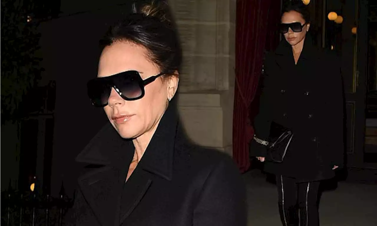 Victoria Beckham puts on a chic display ahead of PFW show