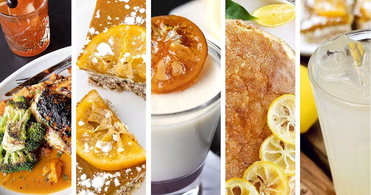 Embrace citrus season with 5 versatile lemon recipes