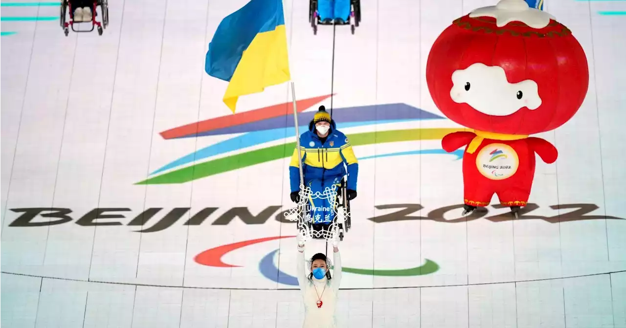 Photos: As war rages, Paralympics open in Beijing without Russia