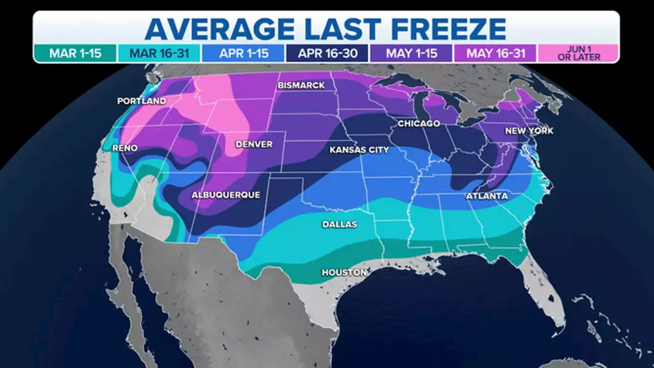 Here’s when you can expect the final freeze of the season