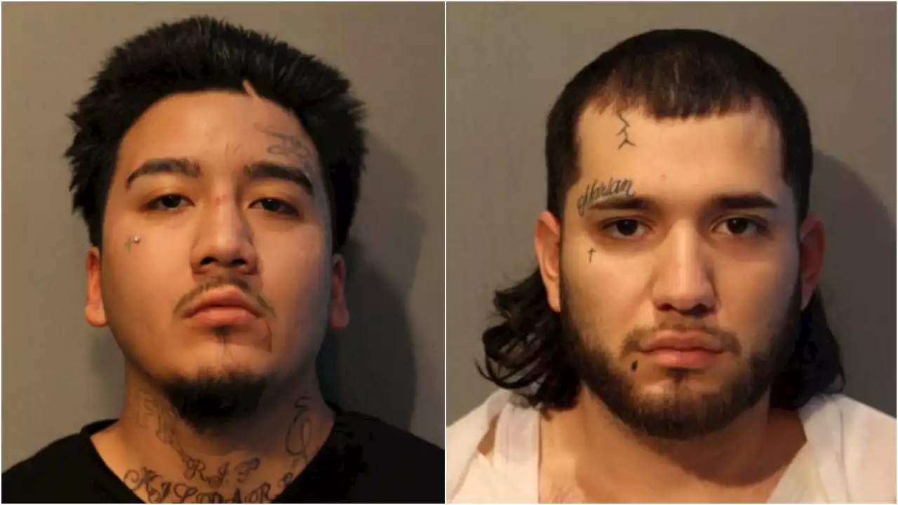 Chicago police charge 2 men with crime spree that killed father hanging Christmas lights