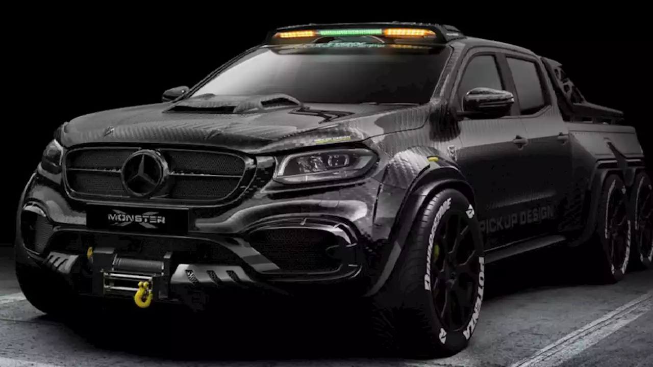 Mercedes-Benz X-Class EXY 6×6 Is the Pickup Truck of Your Dreams