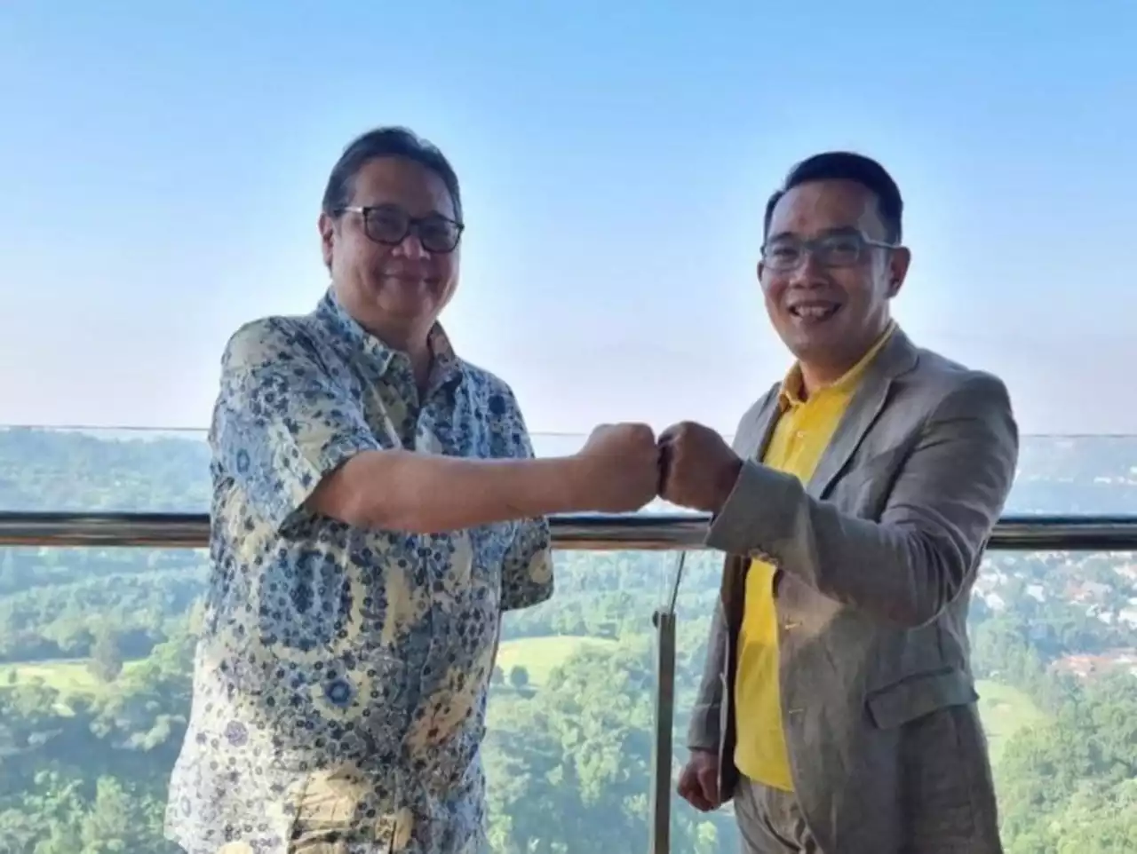 Wow, DPD AMPI Jawa Barat Sandingkan Airlangga dengan Ridwan Kamil pada Pilpres 2024 Mendatang