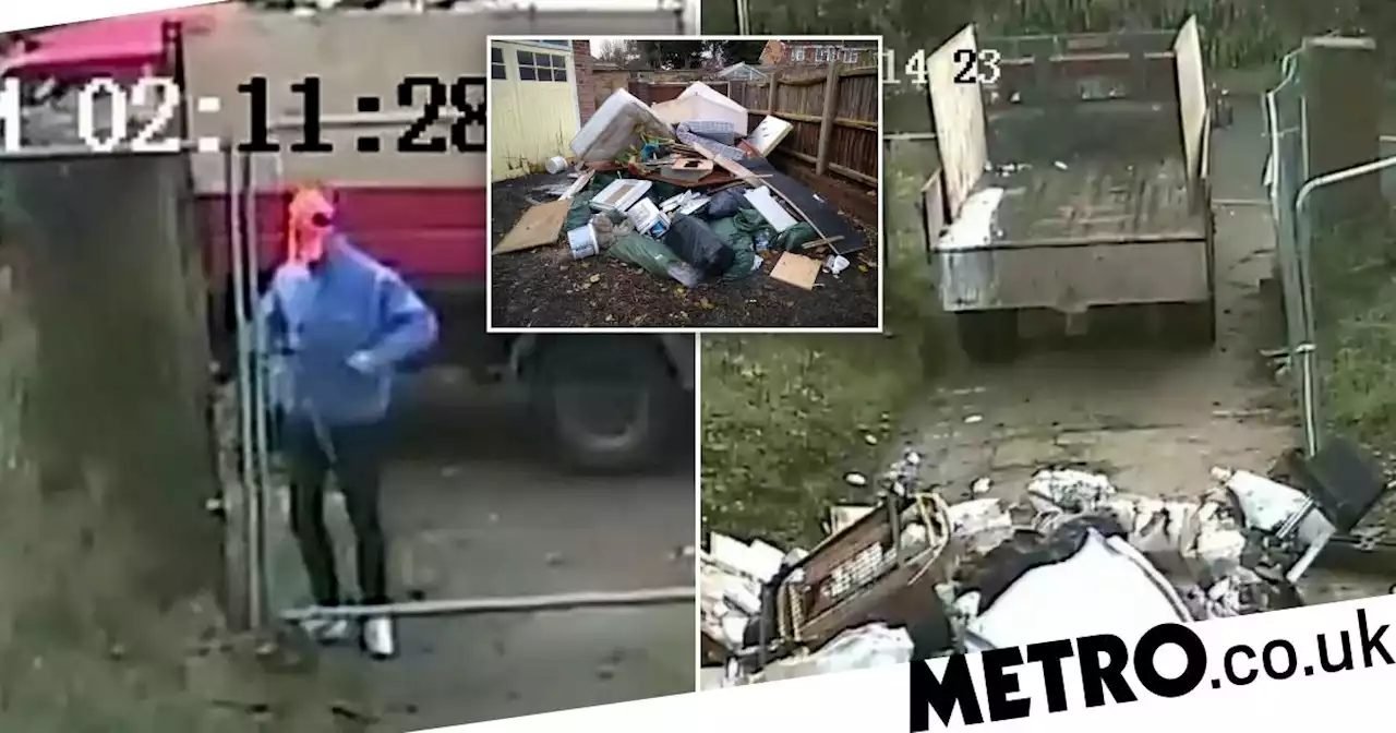 Flytipper charged people to take rubbish then dumped it in kids' playgrounds