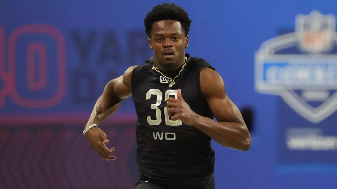 Tyquan Thornton's Blazing 40-Yard Dash Falls Short of NFL Combine Record