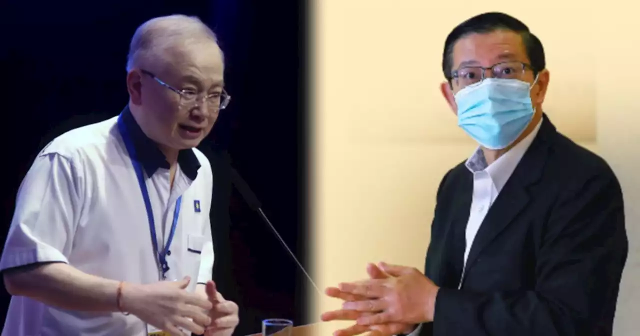 Wee Ka Siong: Guan Eng should not run, be a man | New Straits Times