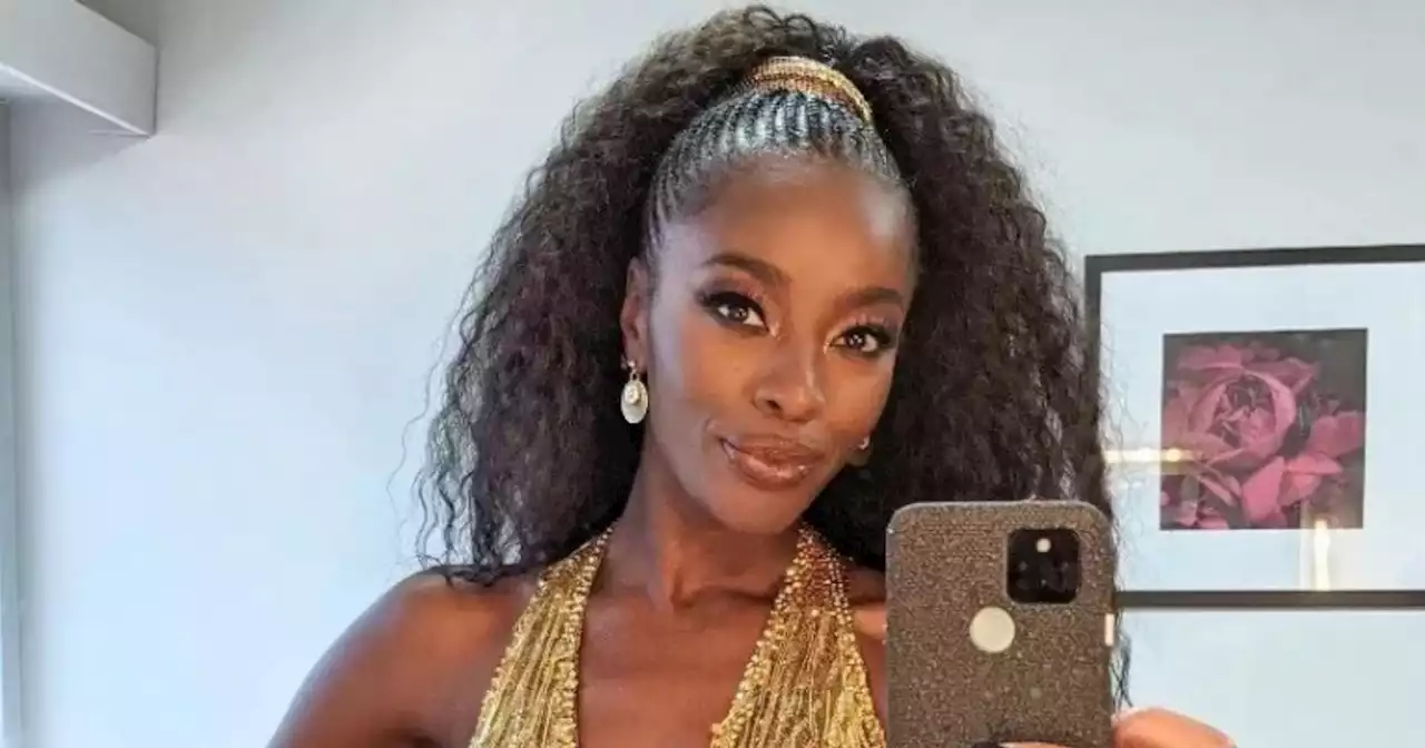 AJ Odudu shows off 90s Naomi Campbell-like beauty transformation