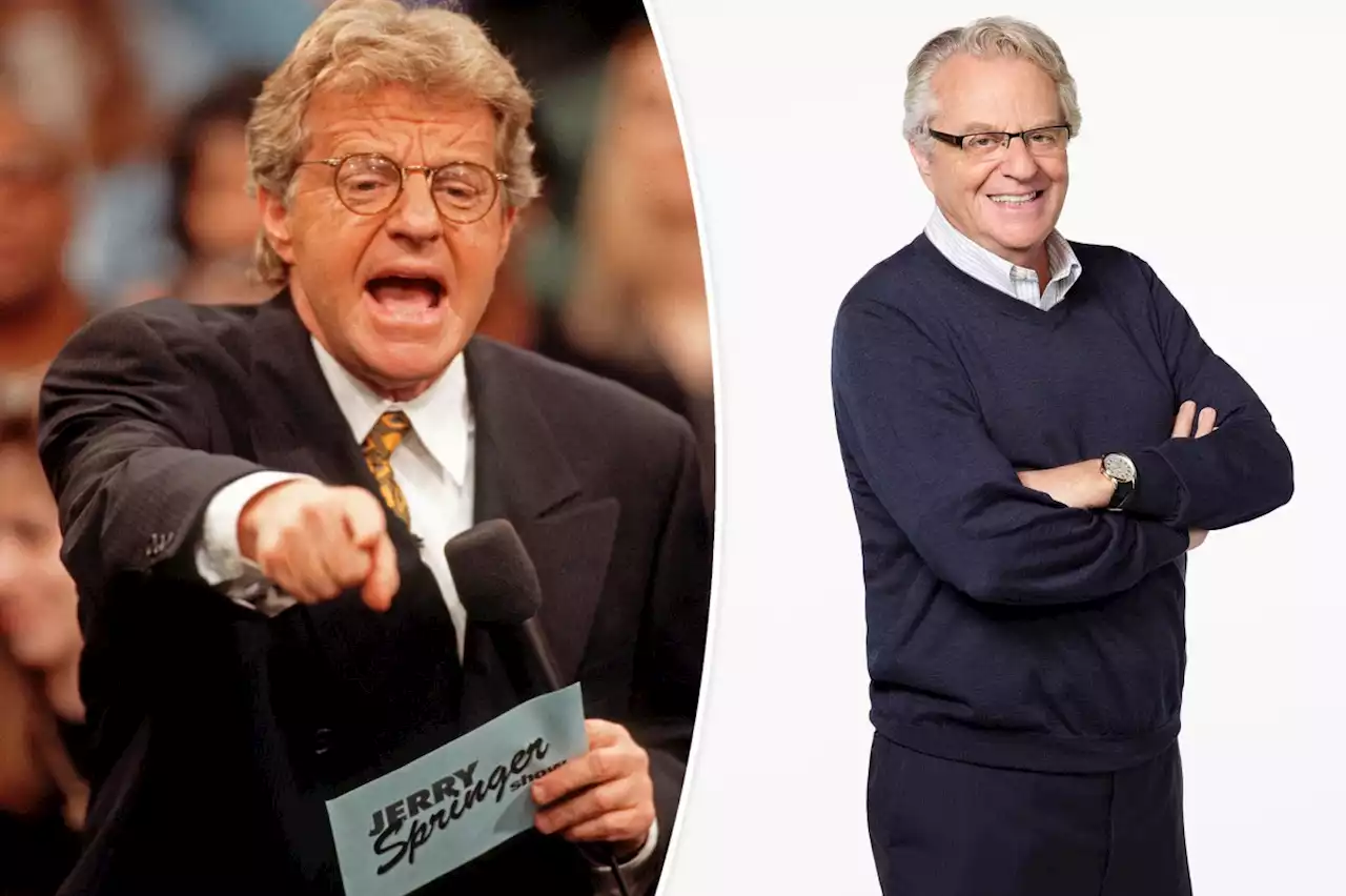 Jerry Springer always knew his talk show was fun, but ‘stupid’