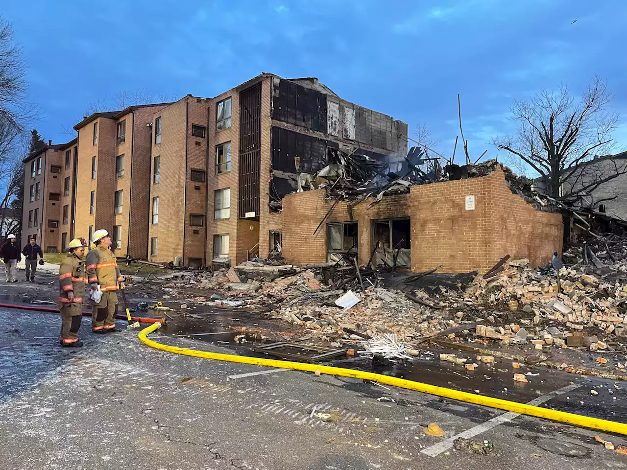 Silver Spring apartment explosion under investigation; three buildings called ‘unsafe’ by firefighters