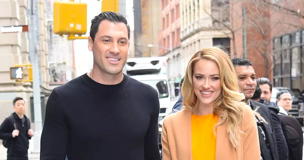 'DWTS' Maksim Chmerkovskiy Has Emotional Reunion With Wife