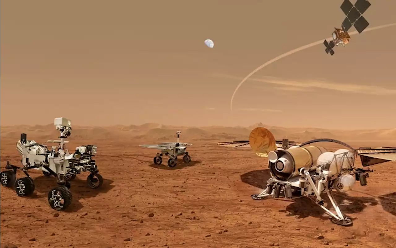 The First Rocket Launch from Mars Will Start in Midair