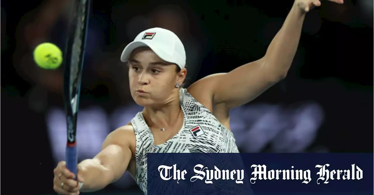 ‘My body has not recovered’: Barty out of Indian Wells, Miami