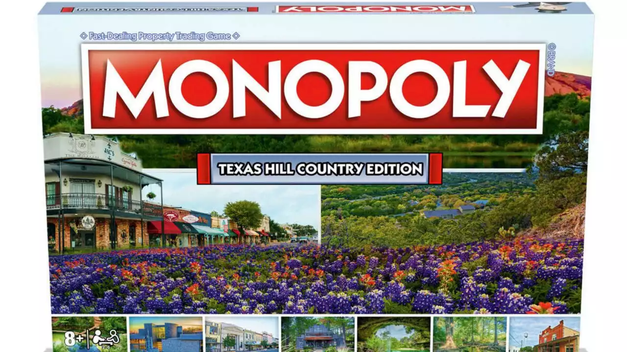 Monopoly fan? Play on a new Texas Hill Country board