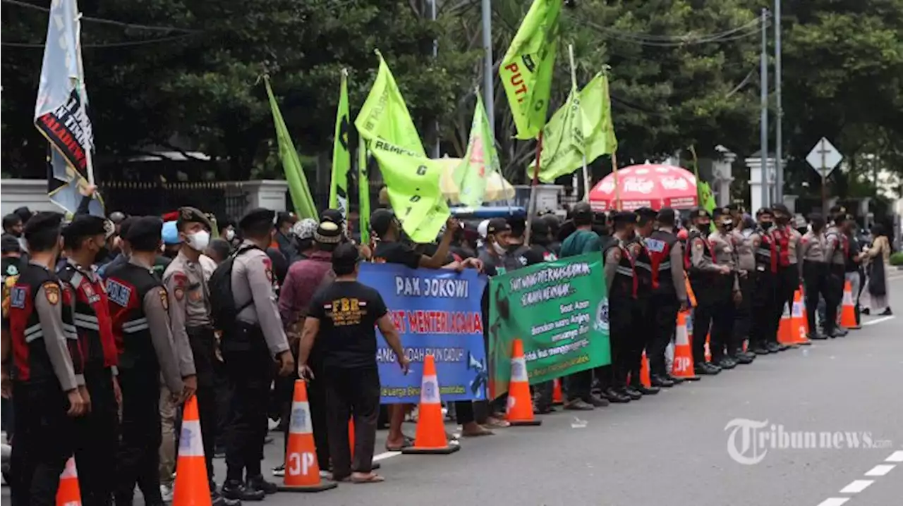 PA 212 Demo di Depan Kantor Menag Yaqut Cholil, Polisi Siagakan 2 Ribu Lebih Personel Amankan Aksi - Tribunnews.com