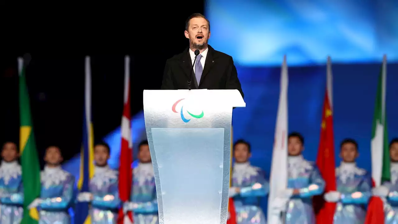 Opening ceremony speech by IPC president Andrew Parsons at Winter Paralympics censored in China