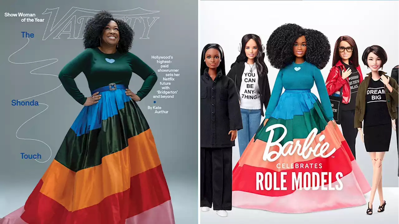 Shonda Rhimes Gets Her Own Barbie Wearing Dress From Variety Cover