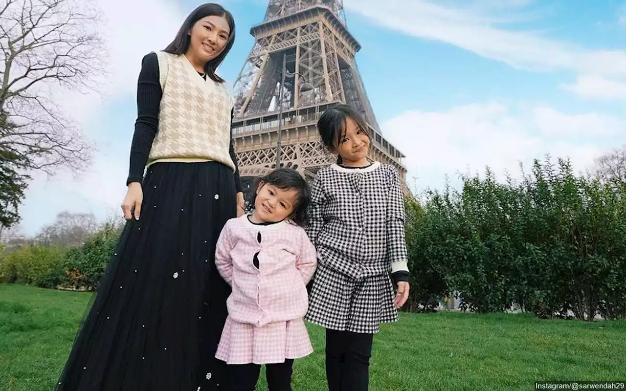 Intip Gaya Sarwendah dan 2 Putri Cantik Dasteran di Paris Namun Tetap Stylish Hingga Jadi Omongan