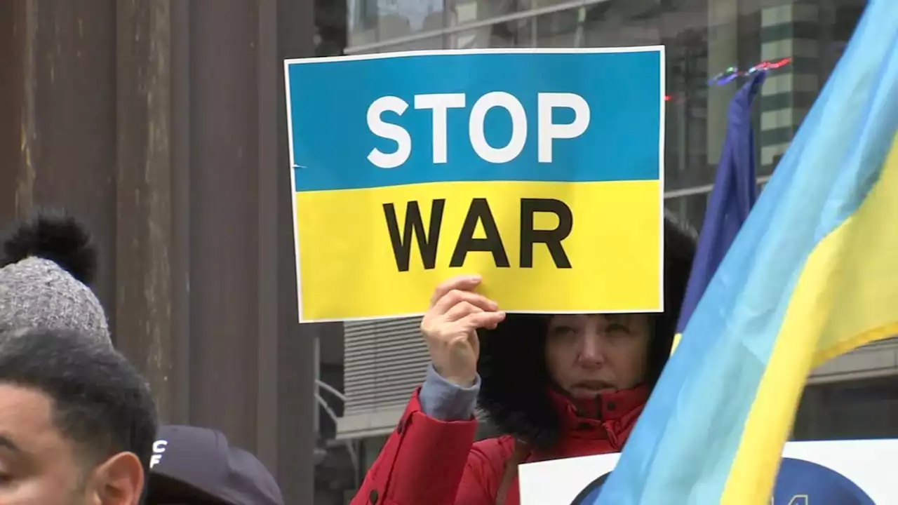 Russia-Ukraine war: SEIU Local 1 organizes Chicago prayer for peace in Ukraine at Daley Plaza