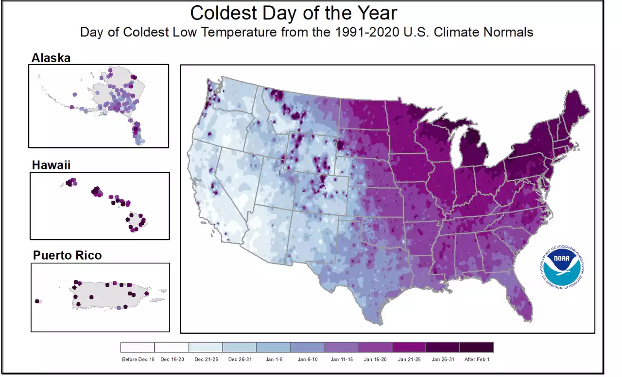 Just how cold did it get over the winter in Alabama?