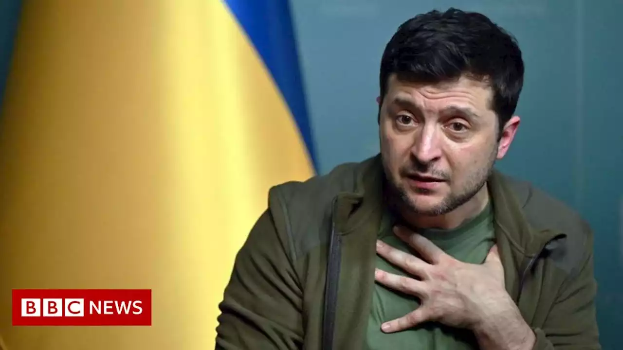 War in Ukraine: Zelensky slams Nato over rejection of no-fly zone