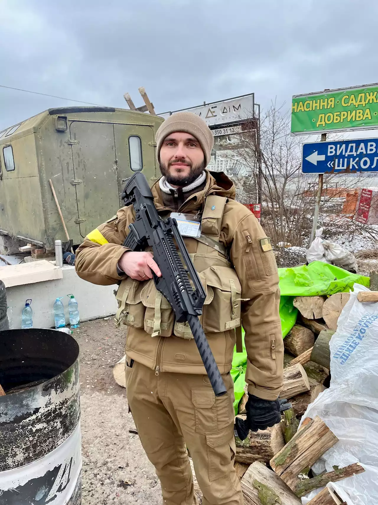 Vor dem Kampf in der Westukraine: „Wir werden auf Bestien schießen“