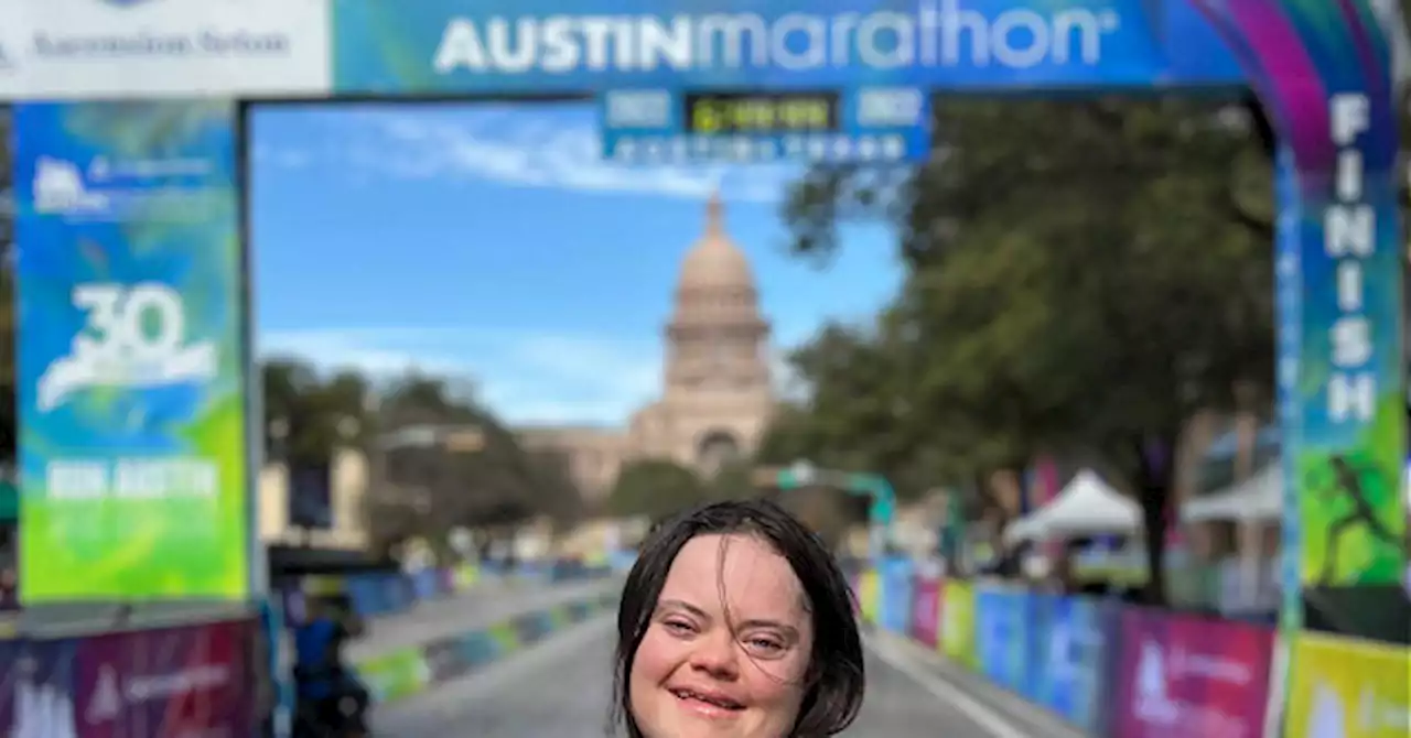 WATCH: First Person with Down Syndrome Completes Austin Marathon