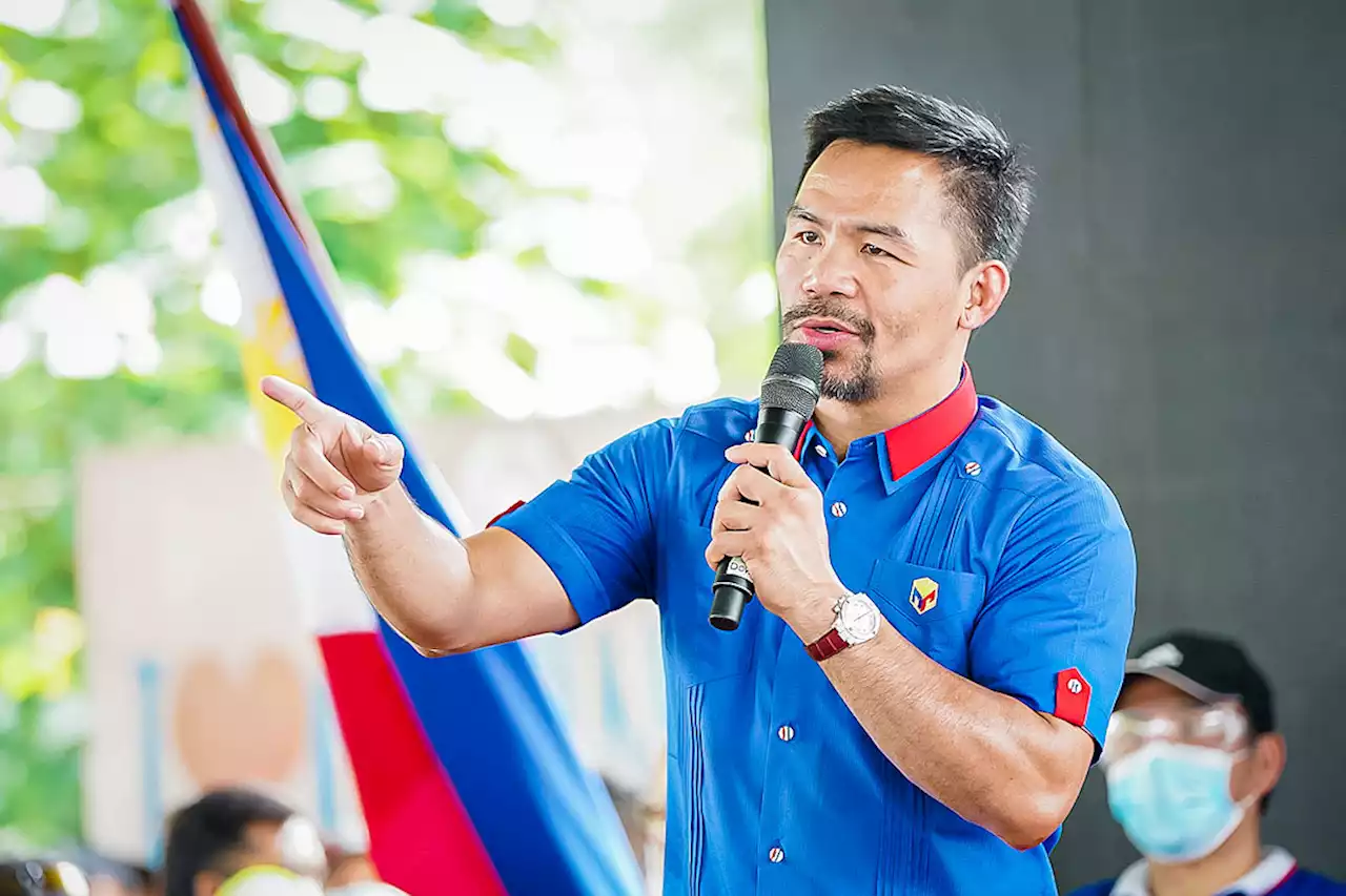 Pacquiao promises free housing - BusinessWorld Online