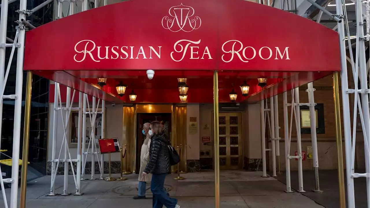 The Russian Tea Room in New York City suffers as Ukraine invasion escalates