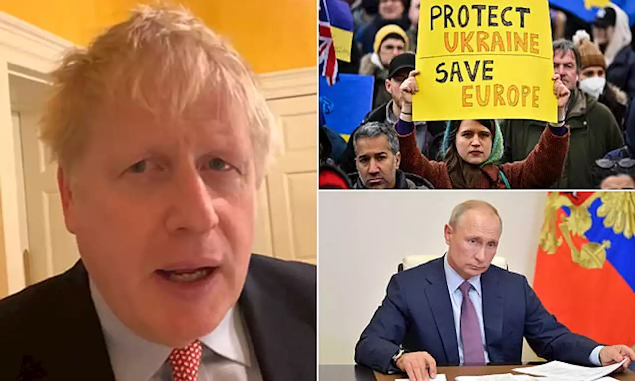 Ukraine war: Boris Johnson vows 'Putin must fail'