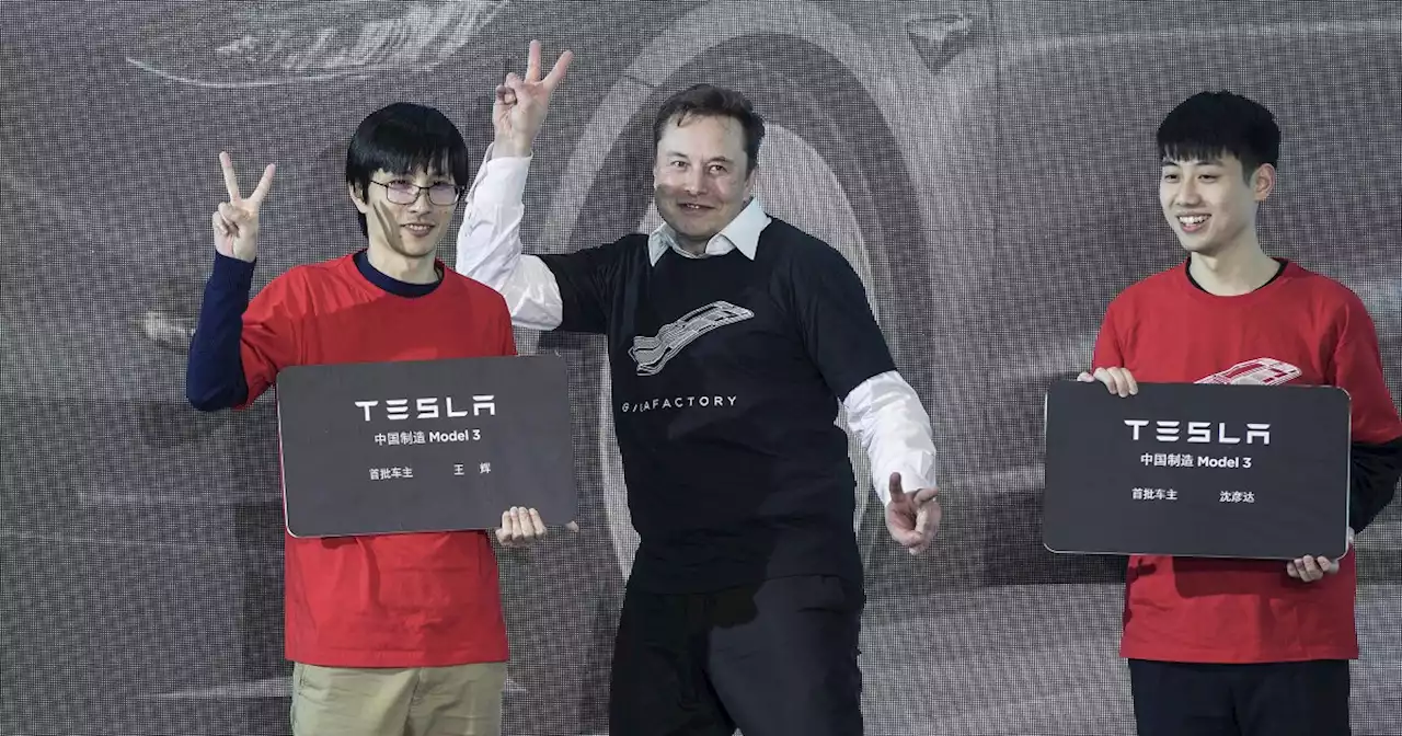 'Smooth ride': Elon Musk buddies up with Chinese ambassador for Tesla stunt