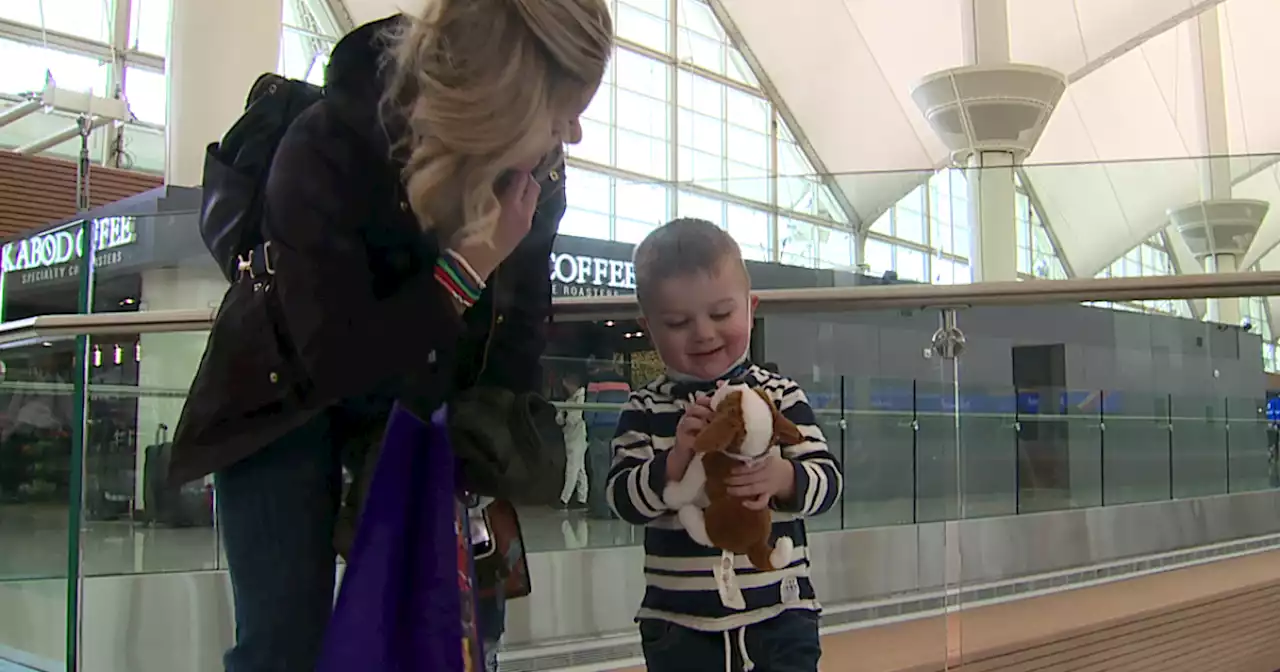 DIA and Milwaukee Airport work together to return stuffed animal to toddler