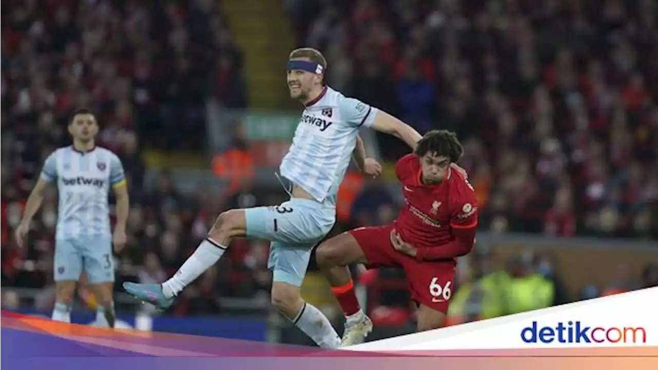 Liverpool Ungguli West Ham 1-0 di Babak Pertama