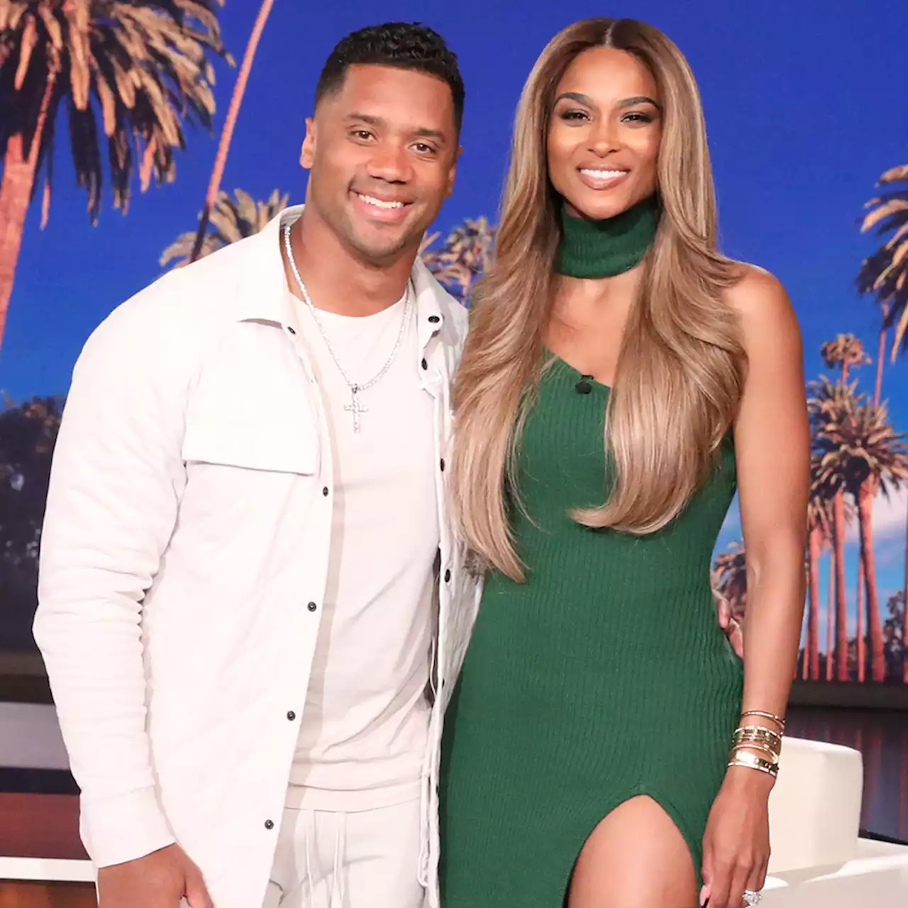 See Russell Wilson’s Proposal to Have “More Babies” With Wife Ciara - E! Online