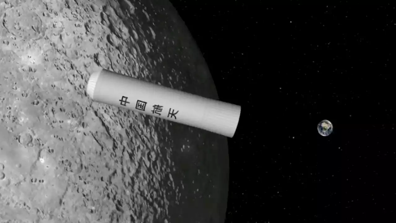 A Chinese Rocket Just Crashed Into The Moon. This New Video Shows You Exactly What Happened