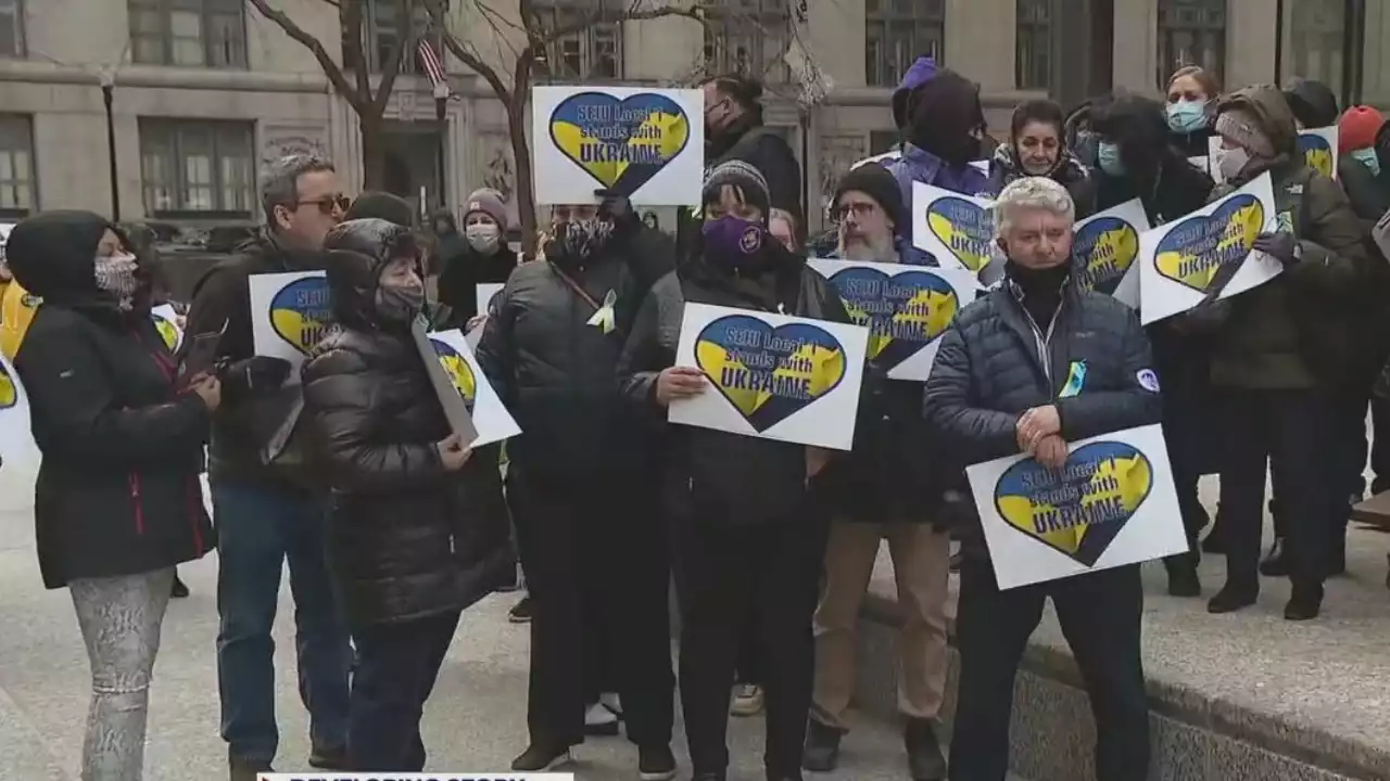 'Vigil for Peace' supporting Ukraine being held Friday in downtown Chicago