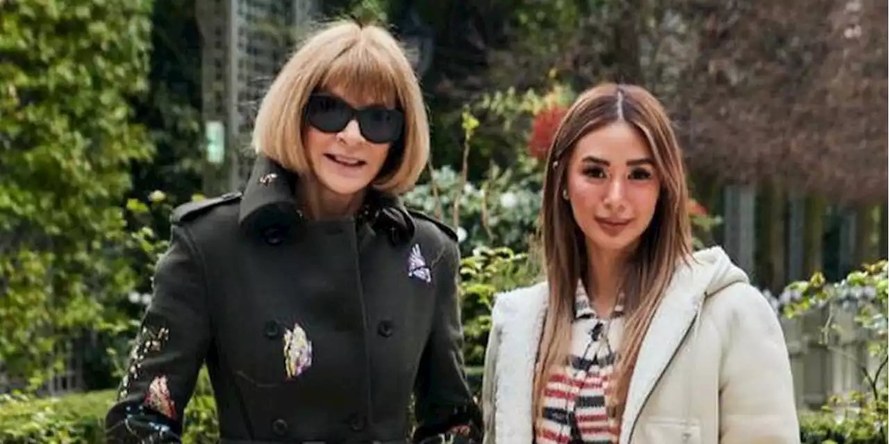 Heart Evangelista enjoys breakfast with Anna Wintour in Paris