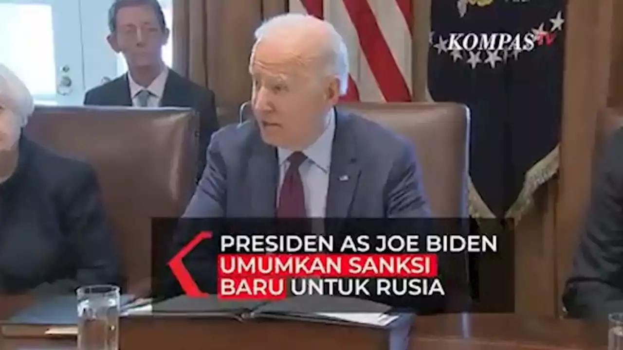 Presiden AS Joe Biden Umumkan Sanksi Baru untuk Rusia, Sasar Para Miliarder Rusia