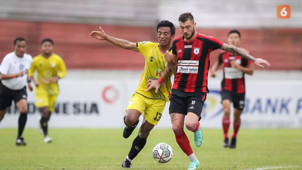 Hasil BRI Liga 1: Ditahan Persik, Persipura Gagal Tinggalkan Zona Merah