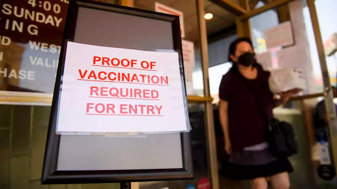 City of LA Could Soon End Indoor Proof of Vaccination Requirement