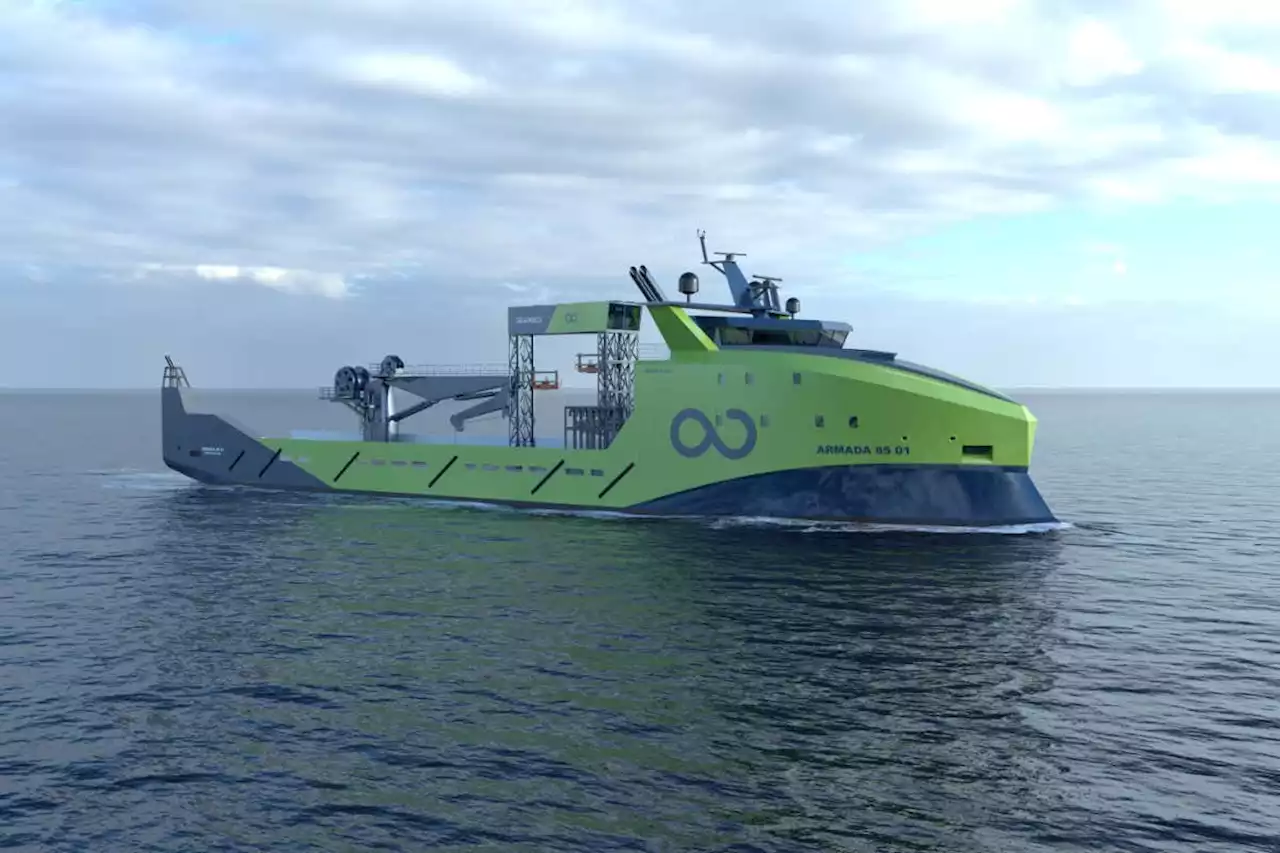 Robotic ships could inspect underwater pipelines without a crew