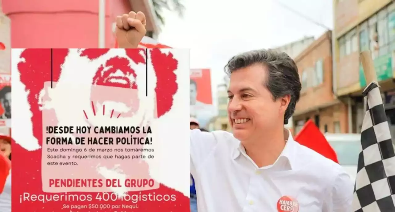 Campaña de Juan Manuel Galán estaría pagando $ 50.000 por asistir a su cierre político - Pulzo