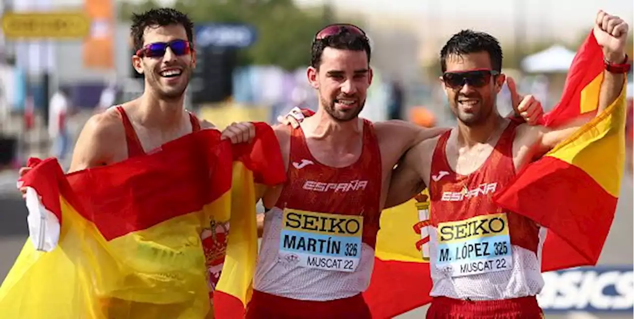 Mundial de marcha: Oro y plata para España en 35 km