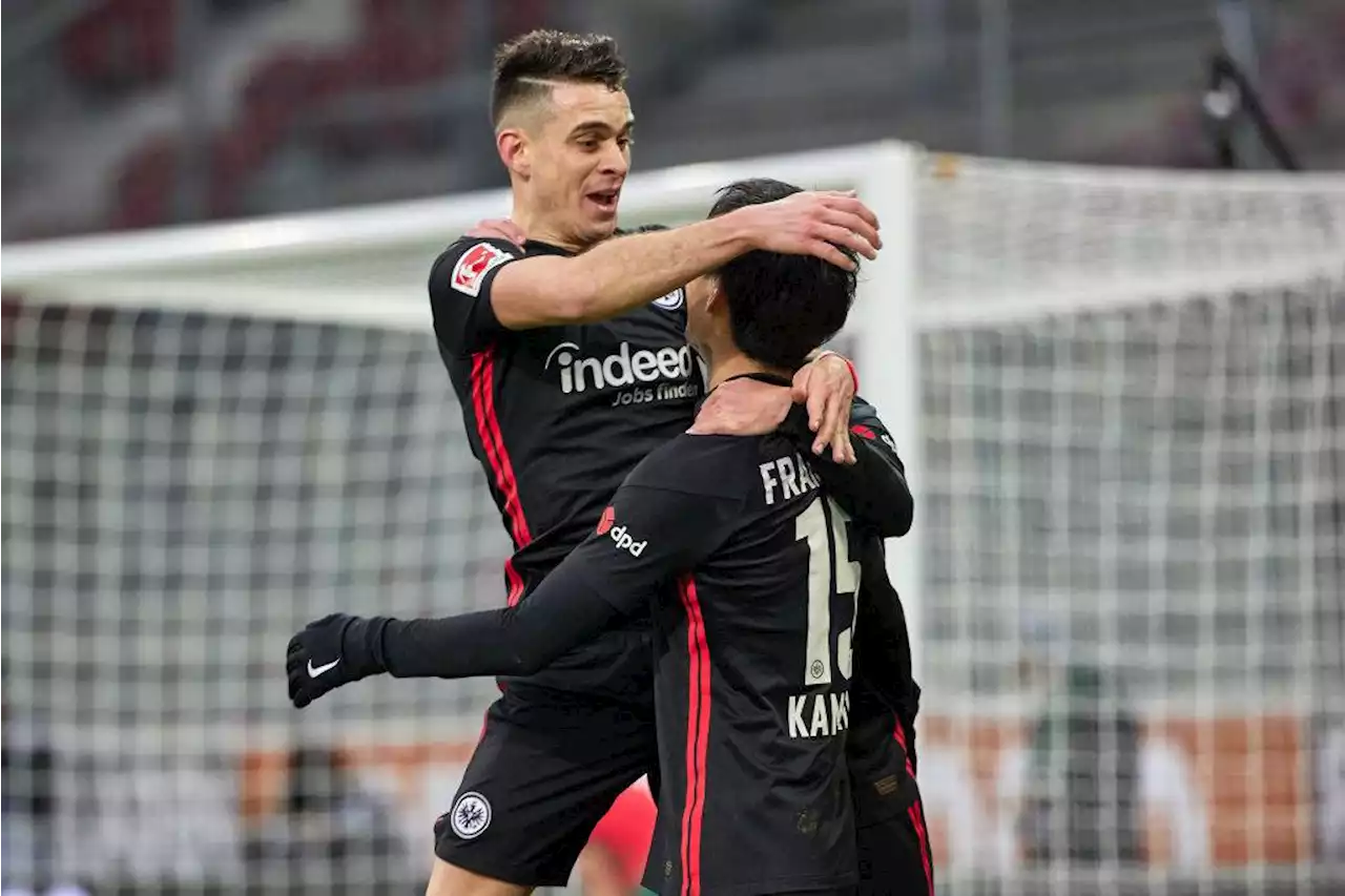 Video: Gol de Rafael Santos Borré en goleada de Eintracht Frankfurt