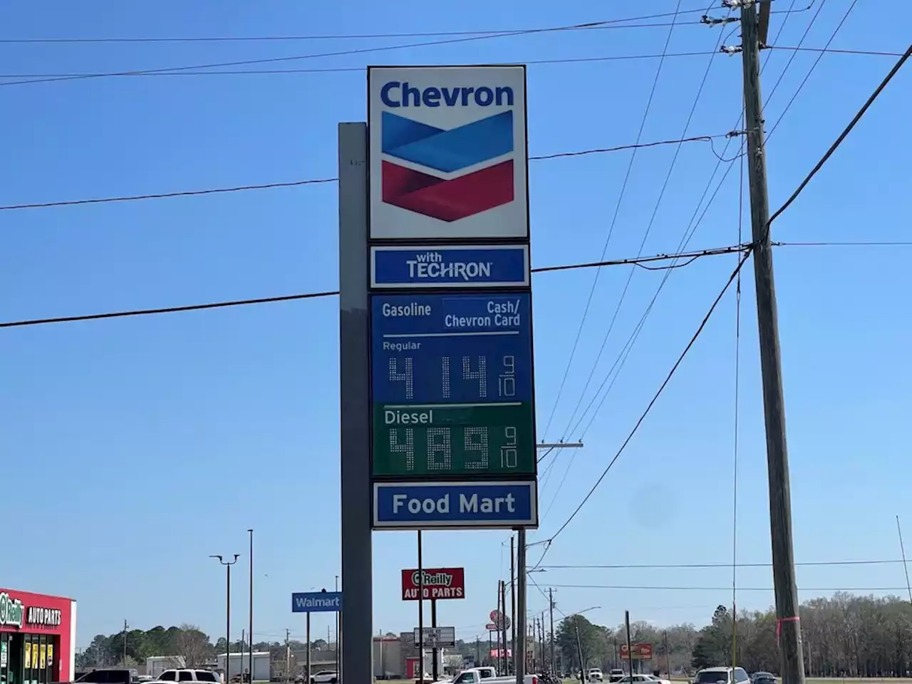 Gas prices top $4 per gallon in one Wiregrass city