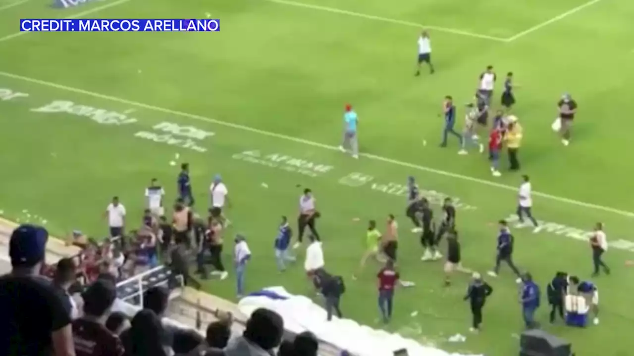 At least 26 injured, 3 critically, in brawl at Mexican soccer match