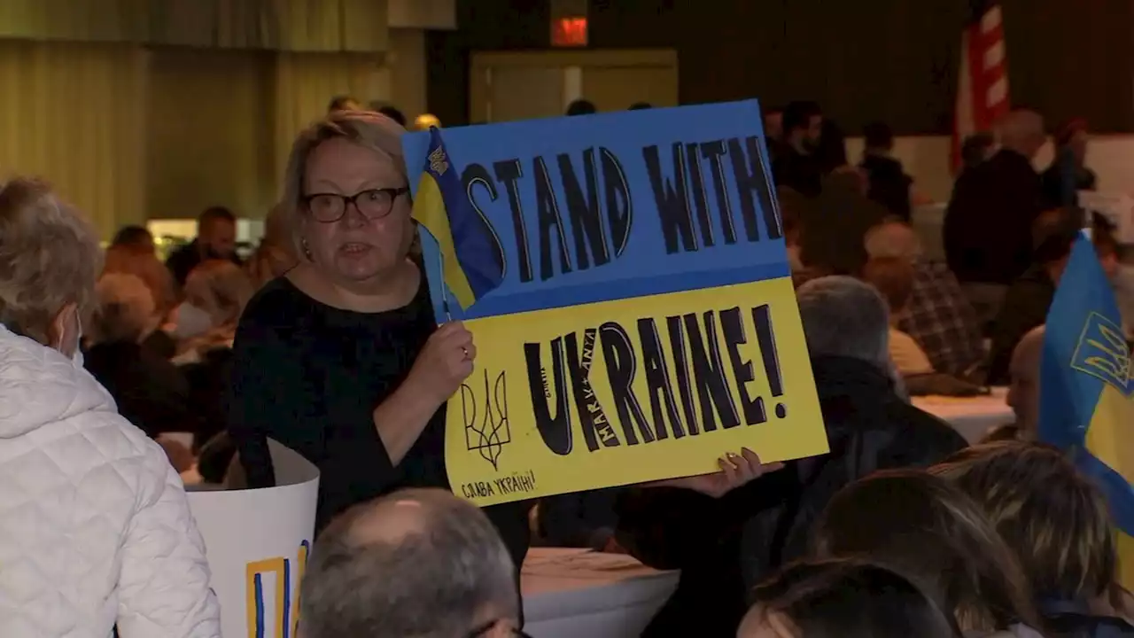 Hundreds attend rally for Ukraine in Montgomery county