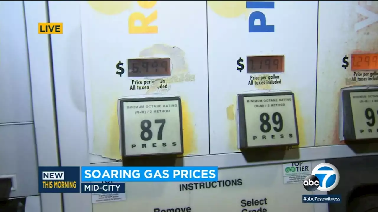 $7 a gallon? At least 1 gas station in LA is getting close to that mark