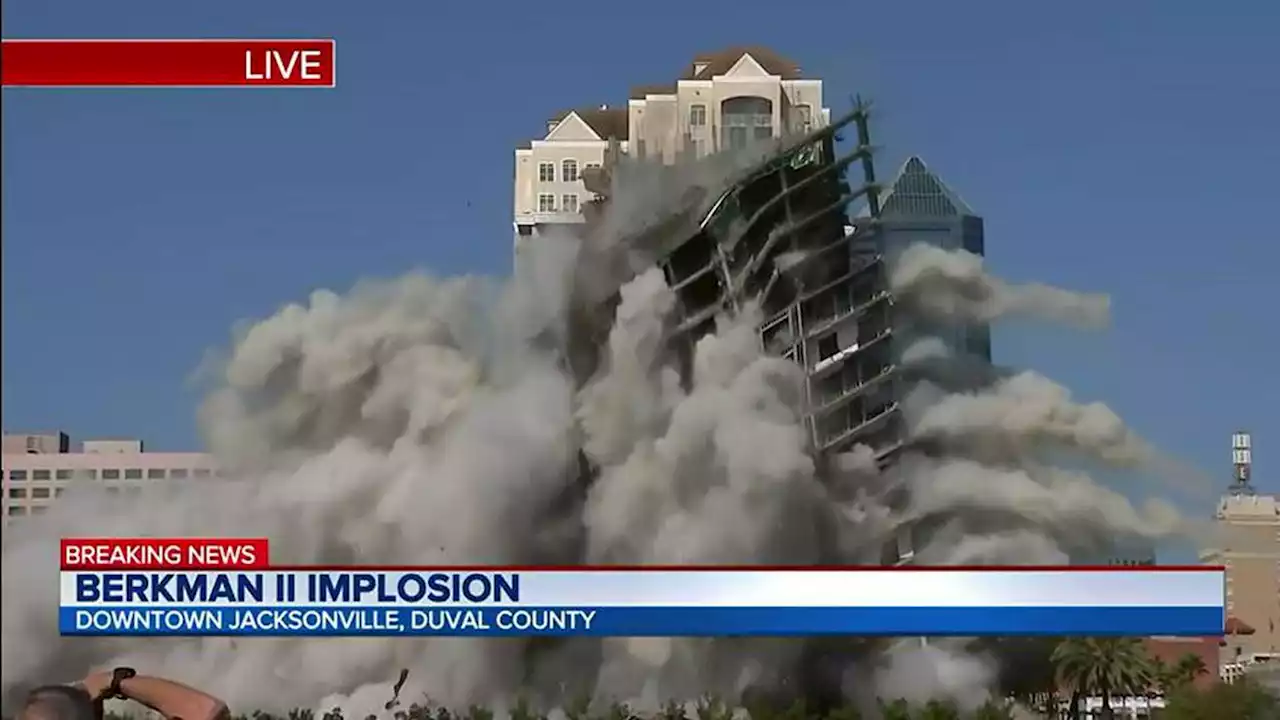 ‘A new chapter in Jacksonville’s life’: Berkman Plaza II implosion complete