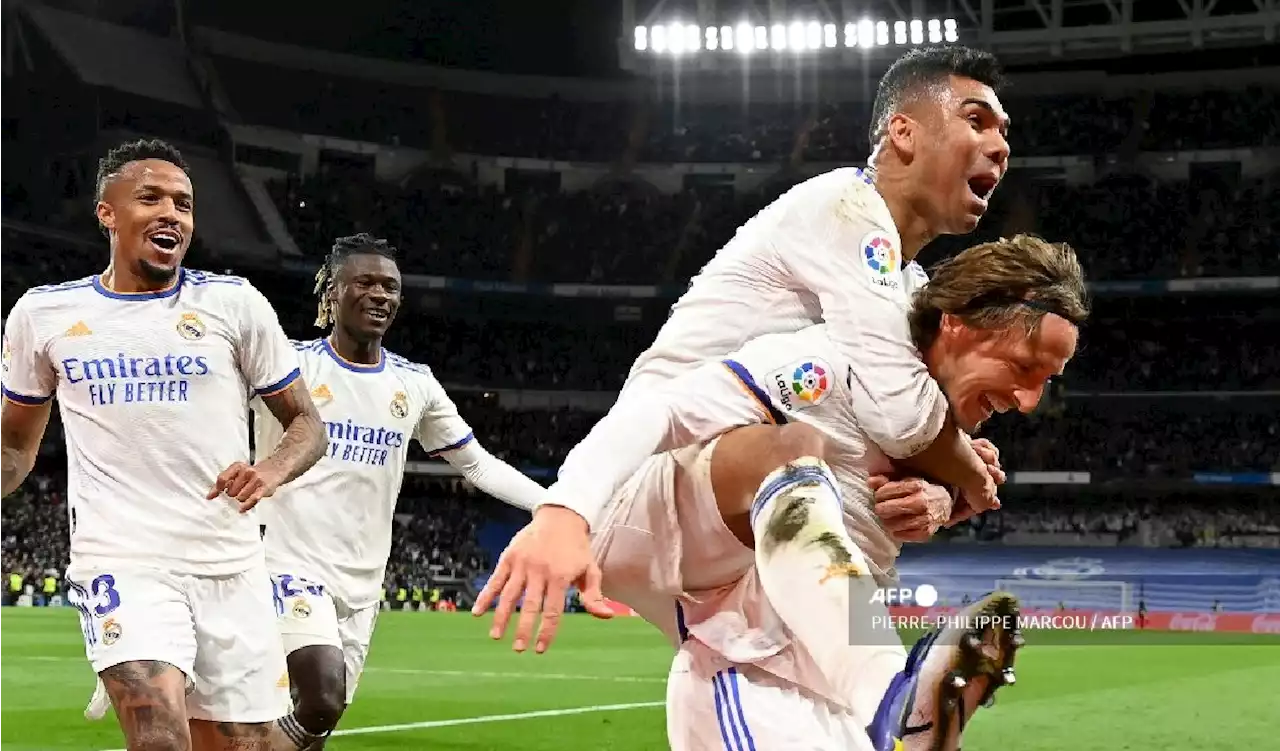 Real Madrid goleó a la Sociedad y va con 'aire en la camiseta' a remontarle al PSG