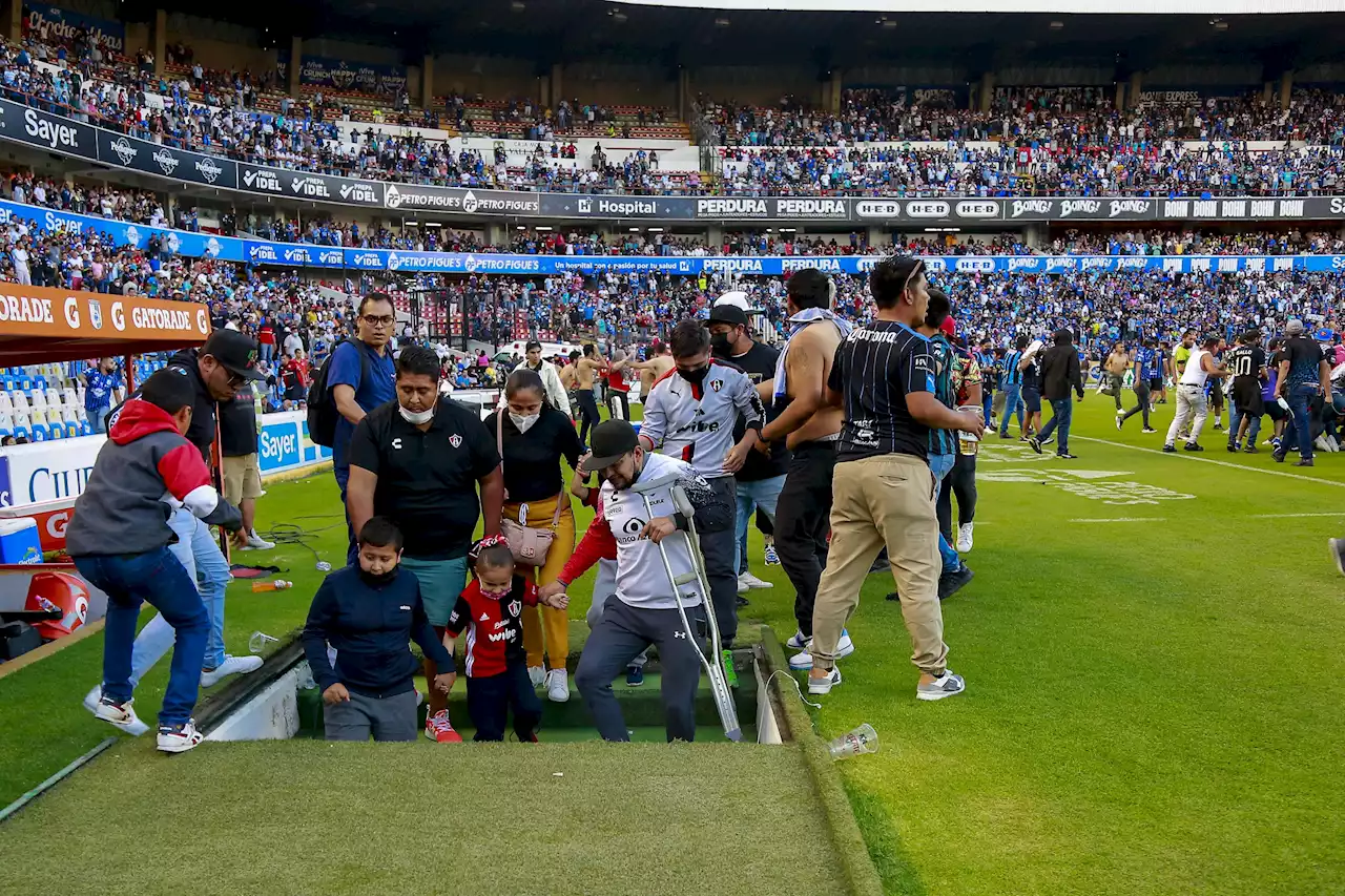 At least 22 injured in brawl at Mexican soccer match